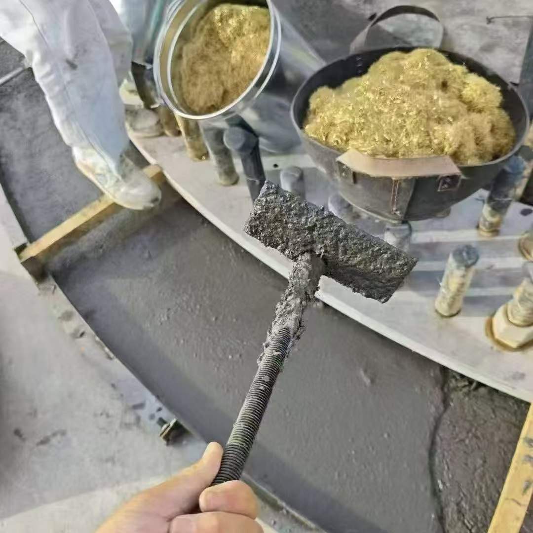 西工C120钢纤维高强无收灌浆料 轧机压缩机汽轮机发电机锻压设备底座灌浆材料